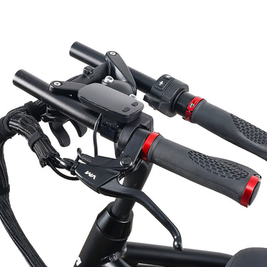 Handlebars and controls of EMOVE RoadRunner V3 electric scooter